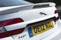 Jaguar XFR Speed Pack - blanche - détail, becquet
