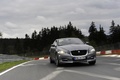 Jaguar XJ Ring Taxi - gris mate - avant dynamique