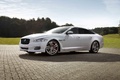 Jaguar XJ Sport Speed Pack blanc 3/4 avant gauche