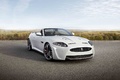 Jaguar XKR-S Convertible blanc 3/4 avant droit 2