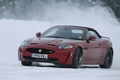 Jaguar XKR-S Convertible rouge 3/4 avant gauche 2