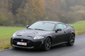 Jaguar XKR-S noir 3/4 avant gauche