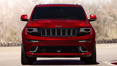 Jeep Grand Cherokee SRT 2014 - rouge - face avant