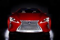 Lexus LF-LC rouge face avant