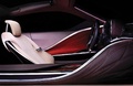 Lexus LF-LC rouge intérieur