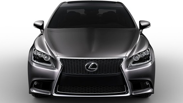 Lexus LS 2013 - F-Sport grise - face avant