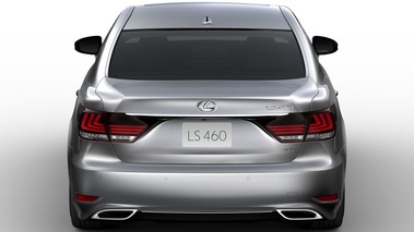 Lexus LS460 2013 - grise - arrière