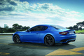 Maserati GranTurismo Sport - bleu - 3/4 arrière gauche