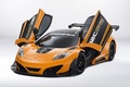 McLaren MP4-12C Can-Am Edition Concept - 3/4 avant gauche, portes ouvertes