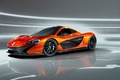 McLaren P1 orange 3/4 avant gauche 2