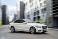 Mercedes-Benz 2014 C250 - blanche - 3/4 avant droit dynamique 2