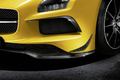 Mercedes-Benz SLS AMG Black Series - jaune - détail bouclier avant