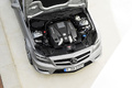 Mercedes CLS63 AMG Shooting Brake - gris - moteur