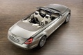 Mercedes Ocean Drive Concept beige 3/4 arrière droit vue de haut