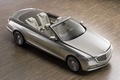 Mercedes Ocean Drive Concept beige 3/4 avant droit vue de haut