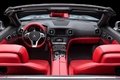 Mercedes SL R231 - Argent - tableau de bord rouge & noir