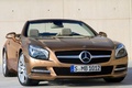 Mercedes SL R231 - Or - face avant, statique