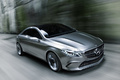 Mercedes Style Coupé Concept - gris - 3/4 avant droit, dynamique