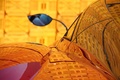 Pagani Huayra bordeaux courbures d'aile