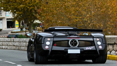 Pagani Zonda F Roadster carbone face arrière