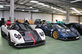 Usine Pagani - Zonda Cinque Roadster & Tricolore 3/4 avant droit