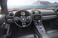 Porsche 718 Boxster - Gris - Habitacle