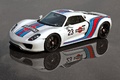 Porsche 918 Spyder Martini Racing - 3/4 avant gauche