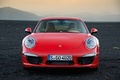 Porsche 991 Carrera rouge face avant
