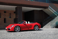 Porsche 991 Carrera S Cabriolet rouge 3/4 avant gauche 2