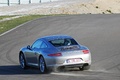 Porsche 991 Carrera S gris 3/4 arrière gauche