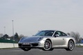 Porsche 991 Carrera S gris 3/4 avant gauche 3
