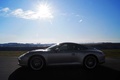 Porsche 991 Carrera S gris profil travelling