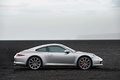 Porsche 991 Carrera S gris profil