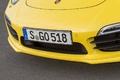 Porsche 991 Turbo S jaune lame avant