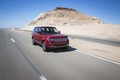 Range Rover MY2013 rouge 3/4 avant droit travelling