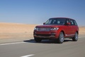 Range Rover MY2013 rouge 3/4 avant gauche travelling