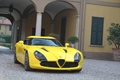 Alfa Romeo TZ3 Stradale jaune 3/4 avant droit