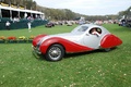 Talbot Lago Figoni Goutte d'eau, gris+rouge, 3-4 avg