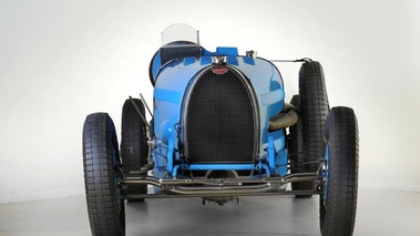 Bugatti Type 54 Grand Prix, bleu, face