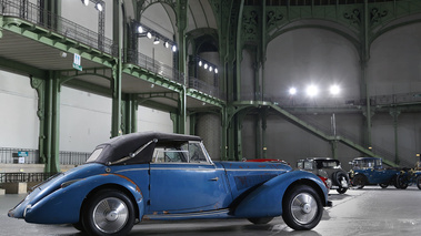 Vente Bonhams - Talbot-Lago T26 Record Cabriolet bleu profil