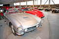 Exposition Ferrari - Panthéon Automobile de Bâle - 250 GTB SWB gris 3/4 avant droit