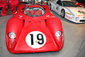 Exposition Ferrari - Panthéon Automobile de Bâle - 312 P rouge face avant