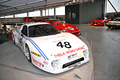 Exposition Ferrari - Panthéon Automobile de Bâle - 512 BB LM blanc 3/4 avant droit