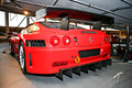 Exposition Ferrari - Panthéon Automobile de Bâle - 575 GTC rouge 3/4 arrière gauche