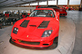 Exposition Ferrari - Panthéon Automobile de Bâle - 575 GTC rouge face avant