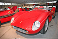 Exposition Ferrari - Panthéon Automobile de Bâle - ancienne rouge 3/4 avant gauche 4