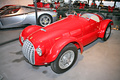 Exposition Ferrari - Panthéon Automobile de Bâle - ancienne rouge 3/4 avant gauche