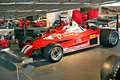 Exposition Ferrari - Panthéon Automobile de Bâle - F1 rouge 3/4 avant gauche 2