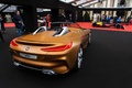 Festival Automobile International de Paris 2018 - BMW Z4 orange mate 3/4 arrière droit