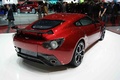 Salon de Genève 2012 - Aston Martin V12 Zagato rouge 3/4 arrière droit